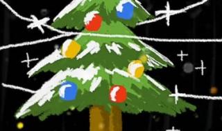 圣诞树在哪个软件画