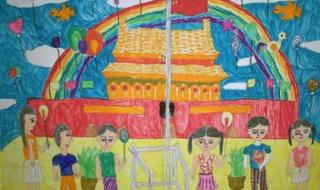 北京天安图画儿童画